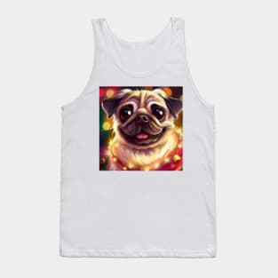 Cute Pug Tank Top